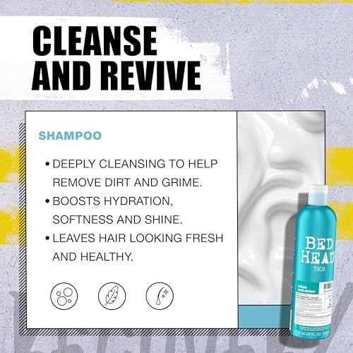Bed Head by TIGI Urban Antidotes Recovery Shampoo for Dry & Damaged Hair