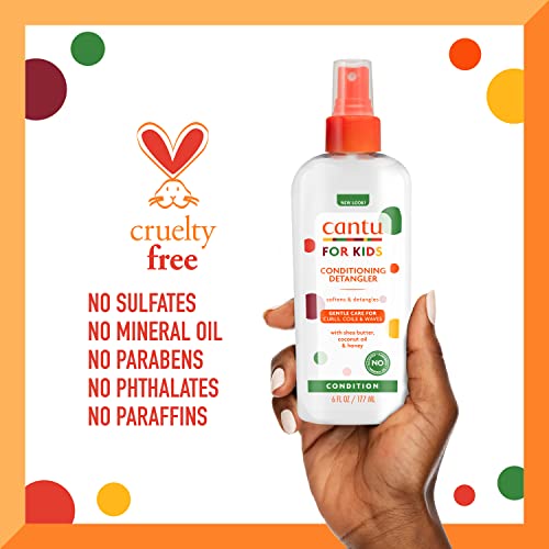Cantu Care for Kids Conditioning Detangler - 6 fl oz (Pack of 3)
