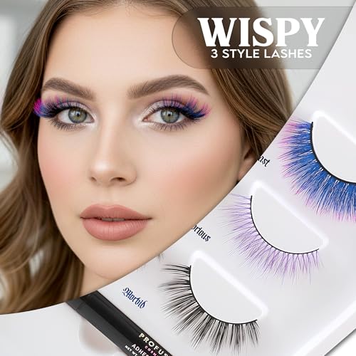 Profusion Cosmetics Lash Madness Kit with Adhesive Eyeliner Pen