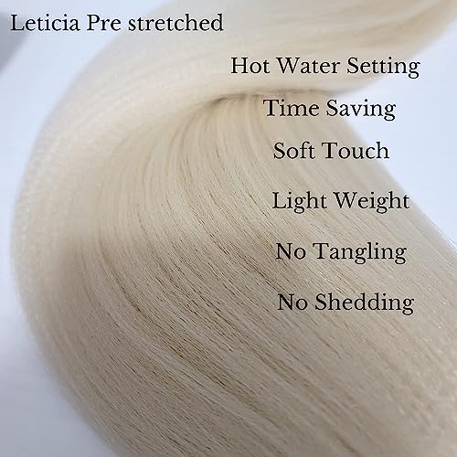 Blonde Braiding Hair Pre-Stretched 26 Inch for Knotless Braids (Pack of 8)