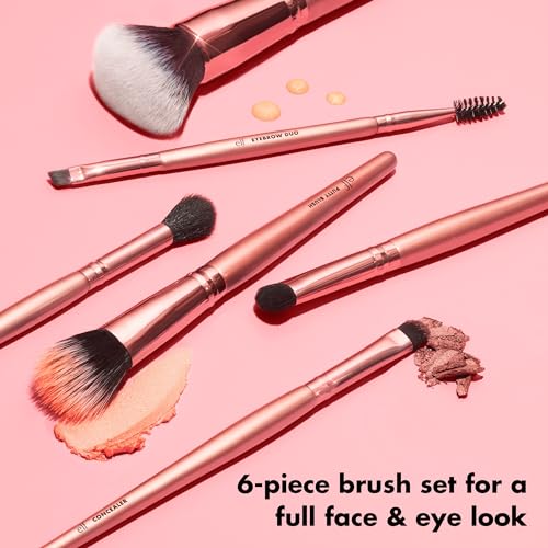 e.l.f. Flawless Face Kit - 6-Piece Vegan Makeup Brush Set