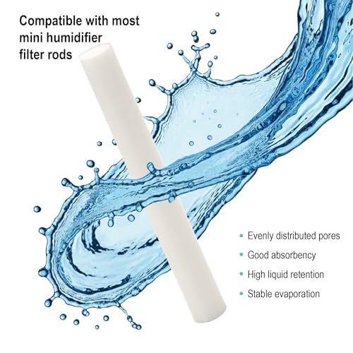 100PCS Mini Cotton Wick Refills for Essential Oil Diffusers