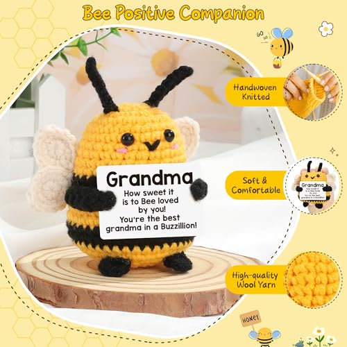 Handmade Crochet Bee Gift for Grandma - Heartfelt Keepsake