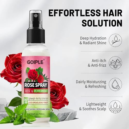 Goiple Afro Curl Twist Sponge Brush and Hair Styling Set for 4C Hair