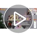 Light Up Marquee Letter A with Remote - Colorful LED Night Light