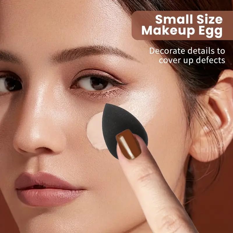 Professional Makeup Brush Set - 36 Pcs Black Makeup Brushes Kit for Face & Eyes | Multi-Functional Tools