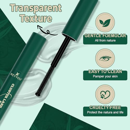 KEYYOU Black Lash Bond+Remover Kit for At-Home DIY & Travel