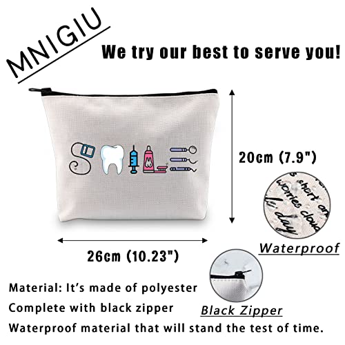 Smile Cosmetic Bag for Dentists | Funny Dental Assistant Gift