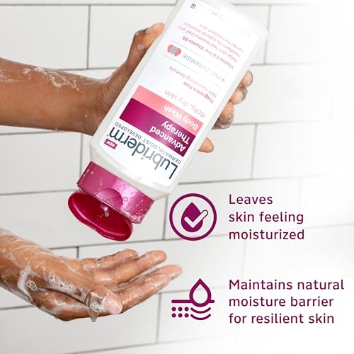 Lubriderm Advanced Therapy Body Wash for Itchy Dry Skin, 16 fl oz