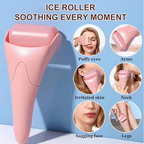 9PCS Rice Skincare Set for Women & Girls ? Korean Skin Care Set with Rice Cleanser, Toner, Serum, Face Cream, Eye Cream, Sunscreen, Ice Roller, Headband & Card ? Moisturizing & Skin Barrier Support