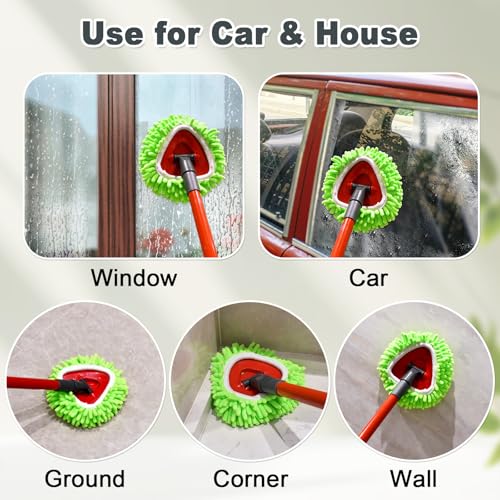 3 Pack Spin Mop Head Replacements for O Cedar RinseClean System