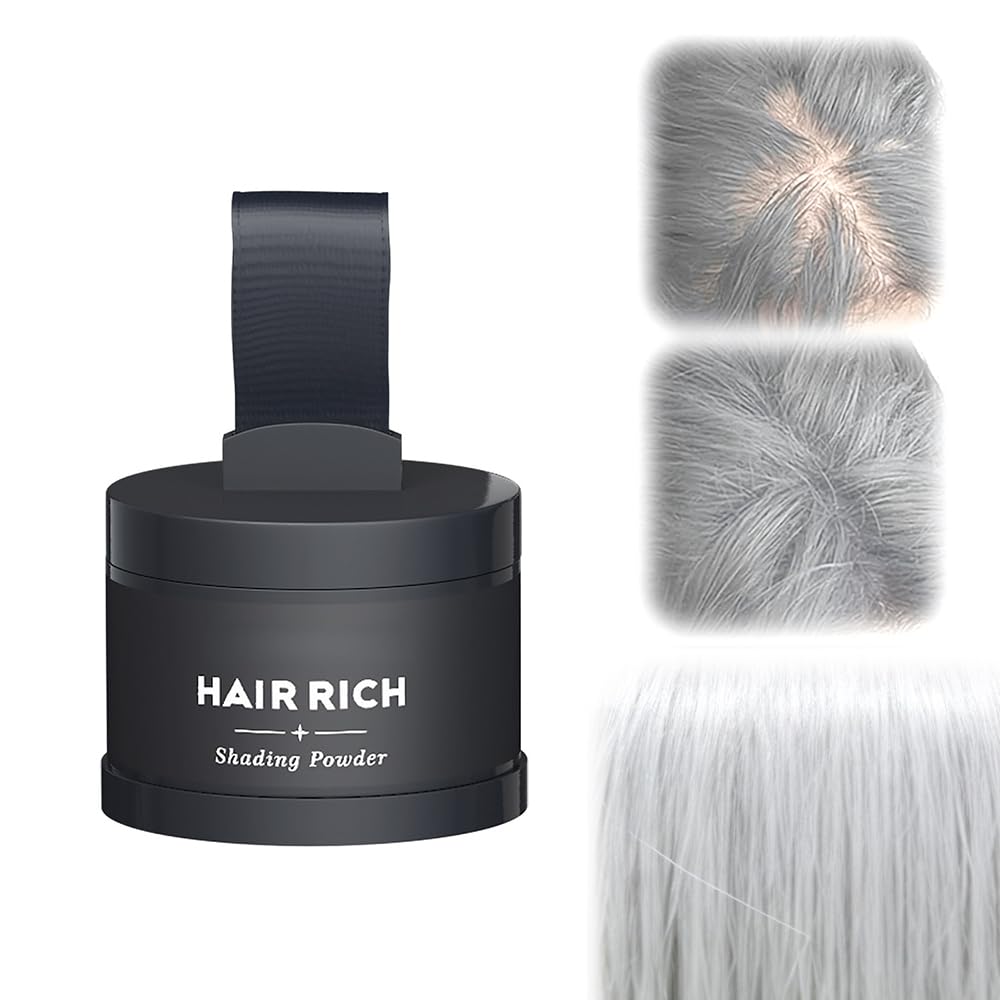 Hair Density Filler - 24-Hour Stain-Proof Hairline Powder for Bald Spot Concealing | Auburn Color