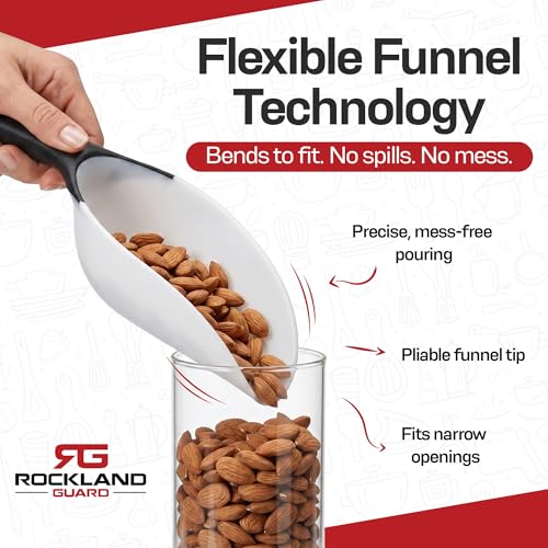 Rockland Guard 1-Cup Heavy-Duty Multipurpose Scoop with Flexible Tip