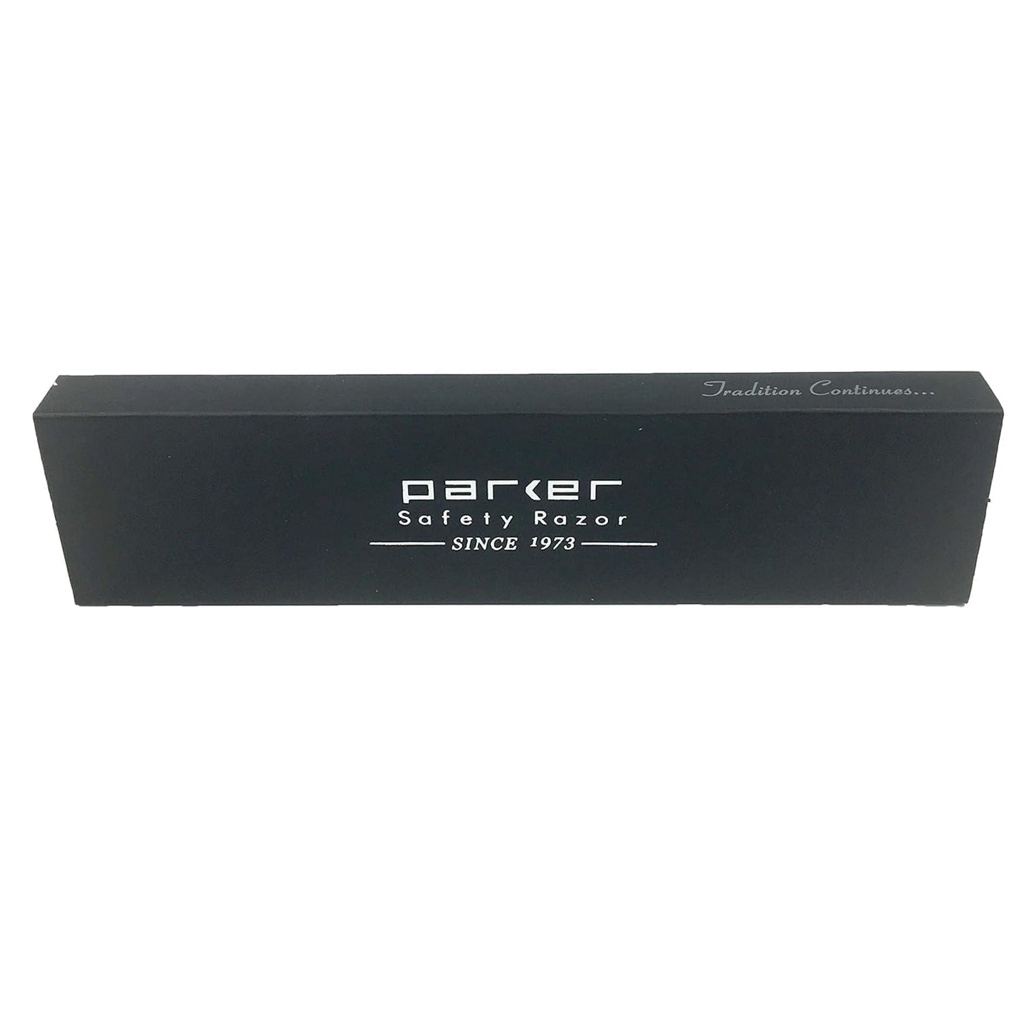 Parker SR1 Stainless Steel Straight Edge Barber Razor – Professional Shavette for Barbers & Home Use with 5 Premium Platinum Half Blades – Replaceable Blade Straight Razor for Close, Smooth Shaves