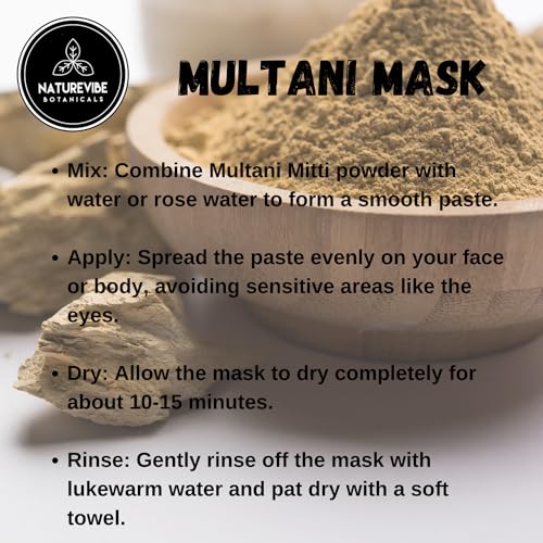 Multani Mitti Powder 5lb - Pure Fullers Earth for Face Masks