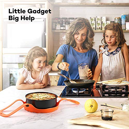 SiCheer Silicone Pressure Cooker Sling for 3 Qt Cookers - Multi-Functional Trivet & Egg Rack