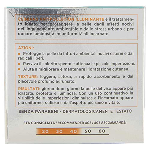 Clinians Moisturizing Face Cream with Vitamin C & Illuminant Pearls