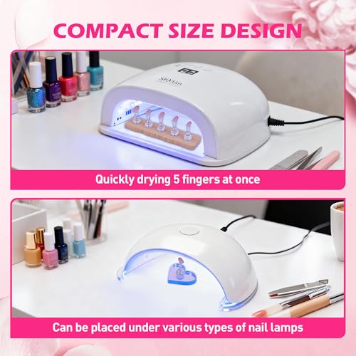 Nail Stand Set with Magnetic Holders for Press Ons - 2 Pcs