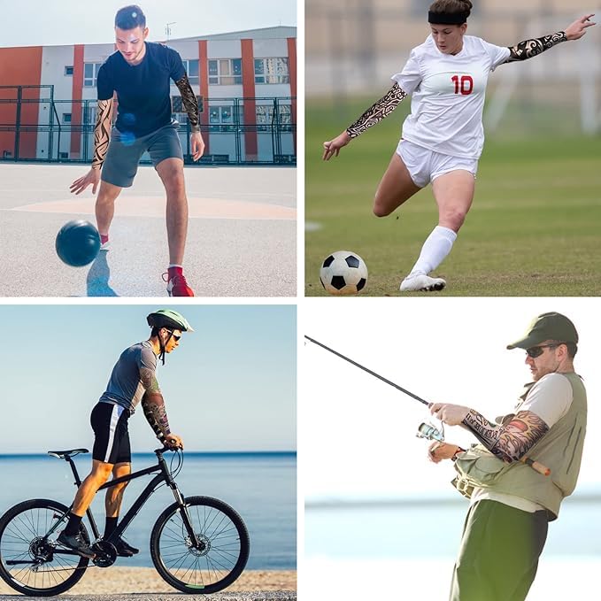 Tattoo Arm Sleeves for Men, Women & Kids - UV Protection & Style