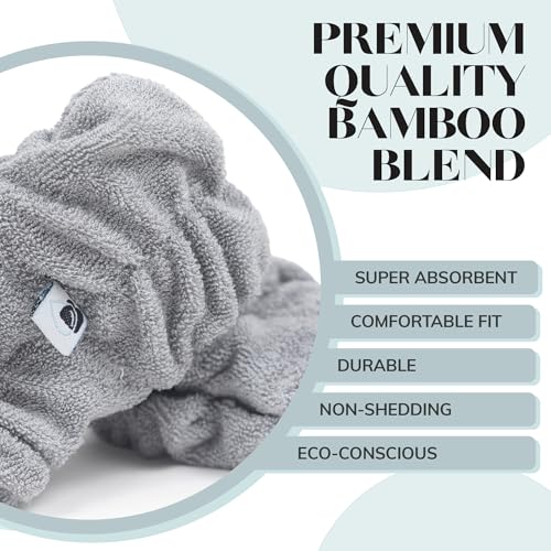 Drip Block Bamboo Wrist Bands for Washing Face, 6 Pack, Absorbent & Quick-Drying