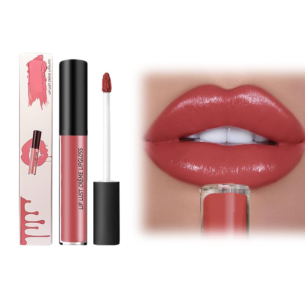 Long Lasting Cream Texture Lipstick - 12 Vibrant Colors | Hydrating Velvet Lip Makeup
