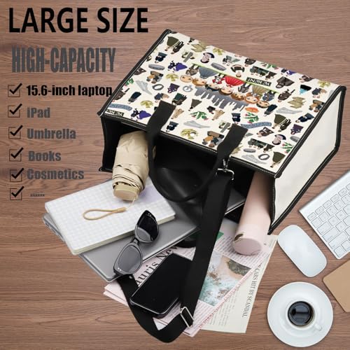 Dragonfly Cartoon Makeup Bag - Zippered Cosmetic Pouch for Fans