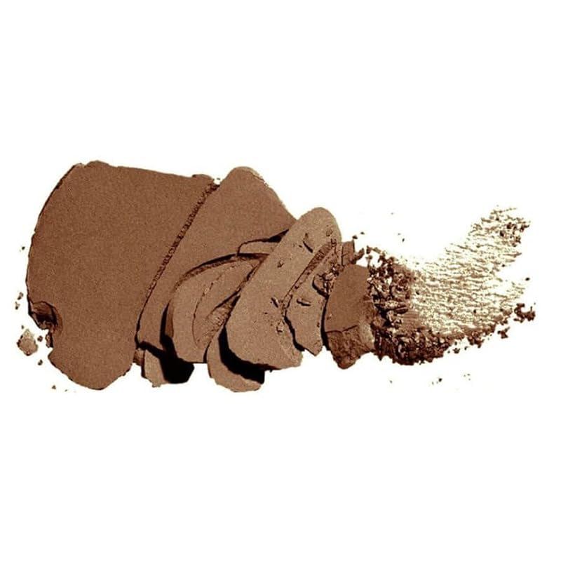 FLOWER Beauty Light Illusion Perfecting Powder in Mocha - Medium Buildable Coverage, Glow Finish, Includes Mirror & Sponge