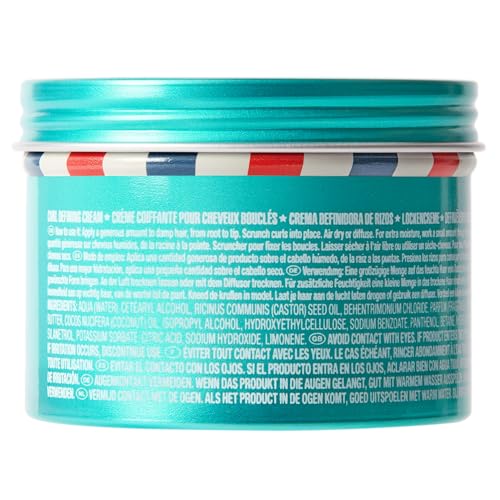 Johnny's Chop Shop Curl Respect Cream - Medium Hold, Lightly Moisturising, Curl Defining for Men 100g