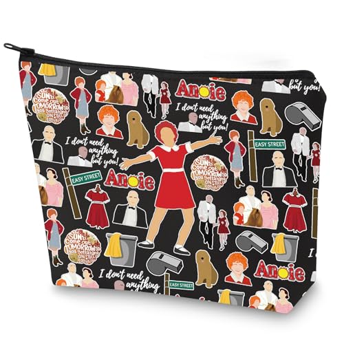 Red Ribbon Girl Musical Toiletry Bag - Ann Bl Edition