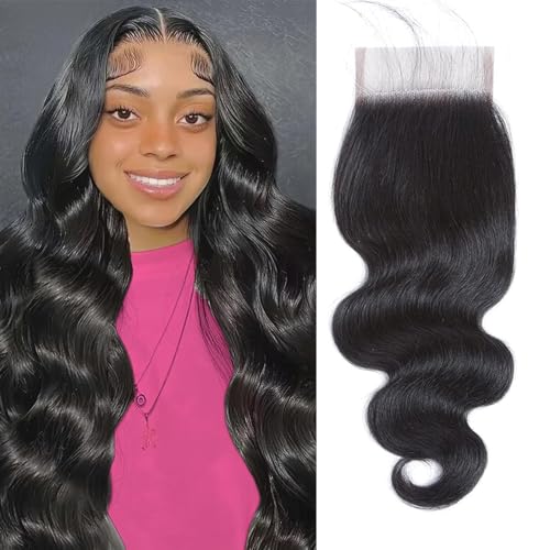 UDesire 12A Brazilian Body Wave Human Hair Bundles with 13x4 Lace Frontal