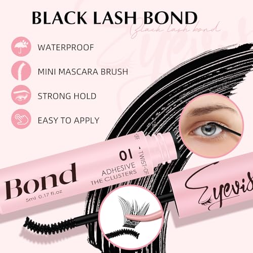 EYEVIS 2-in-1 Waterproof Lash Bond and Seal Glue 10ML