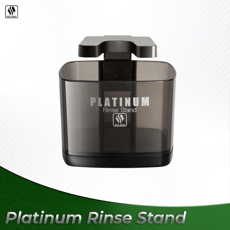 SKULL SHAVER Platinum Rinse Stand - Ultimate Cleaning Solution for Pitbull & Butterfly Shavers