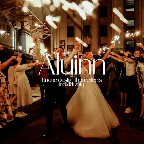 ALUINN Gold Bridal Hair Vine with Pearl & Flower Accents