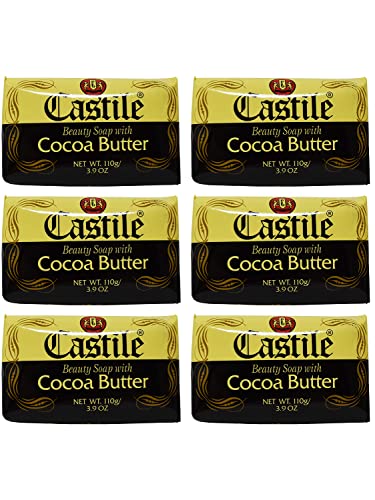 ELP Essential Castile Soap with Cocoa Butter - 6 Pack (3.9 oz)