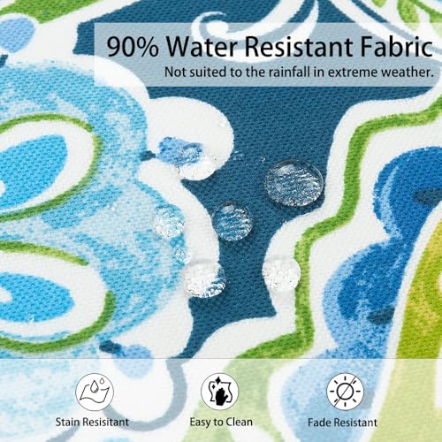 Magpie Fabrics Outdoor Bench Cushion Cover 42x18x3 Inch - Water & Fade Resistant