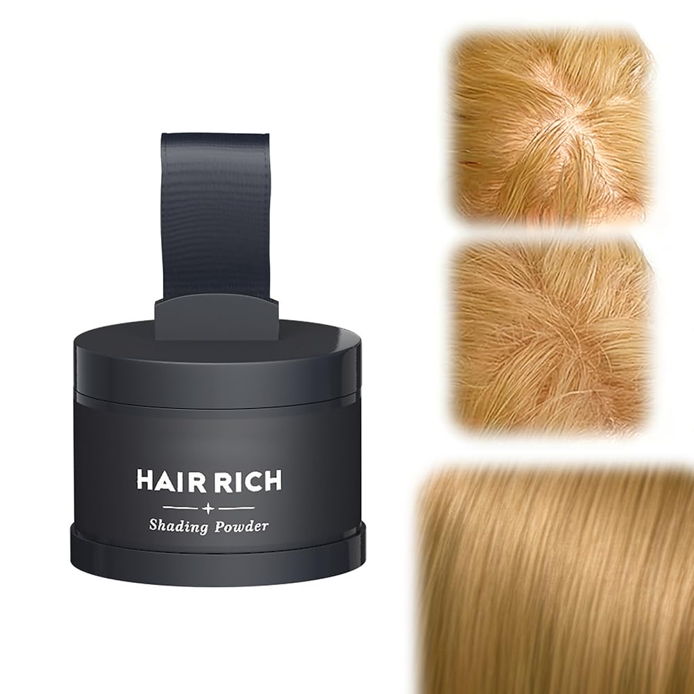 Hair Density Filler - 24-Hour Stain-Proof Hairline Powder for Bald Spot Concealing | Auburn Color