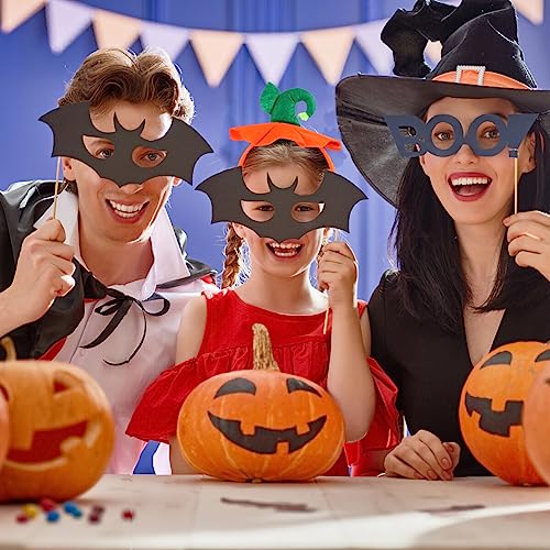 Beavorty Halloween Pumpkin Headband - 2Pcs Party Hair Bands