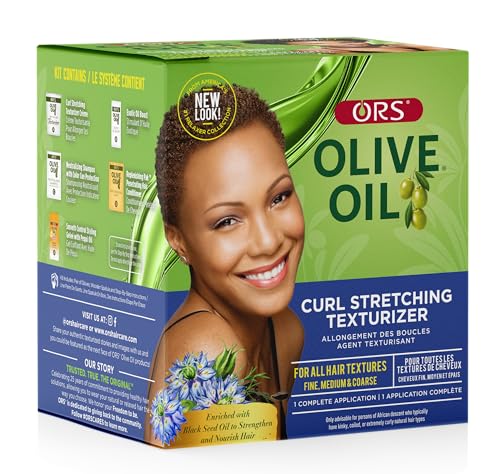 ORS Olive Oil Curl Texturizer Kit with Exotic Oils - All Curl Types, 1 Pack