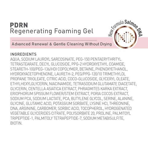 Bionnex PDRN Salmon DNA Regenerating Foaming Facial Cleanser, 6.76 fl.oz.