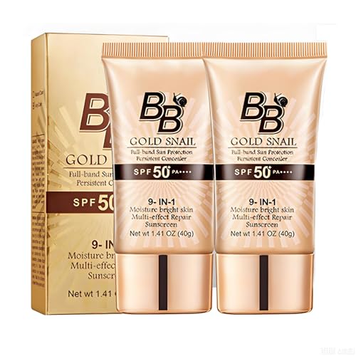 Weivone Golden Snail BB Cream SPF50+ PA++++ Tinted Moisturizer & Concealer