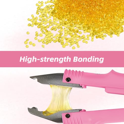 Keratin Glue Beads for Hair Extensions - 200PCS K Tip Hot Melt