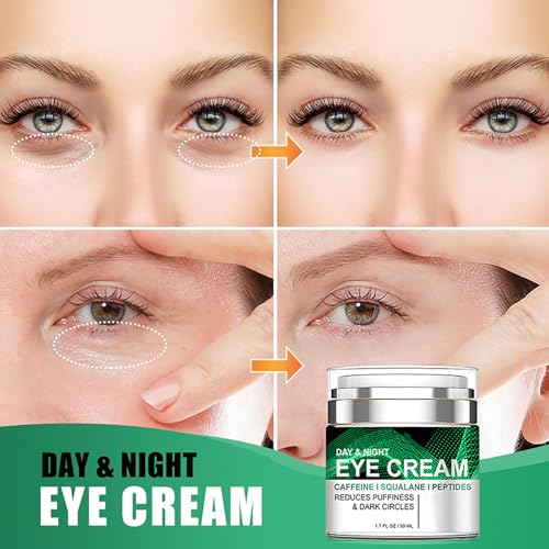 Grospe Caffeine Eye Cream - Reduce Puffiness & Dark Circles, 1.7 FL OZ