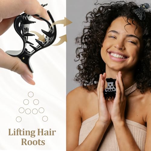 Ceoyiler Root Lifting Hair Clips for Volume - Soft Hair Styling Accessories