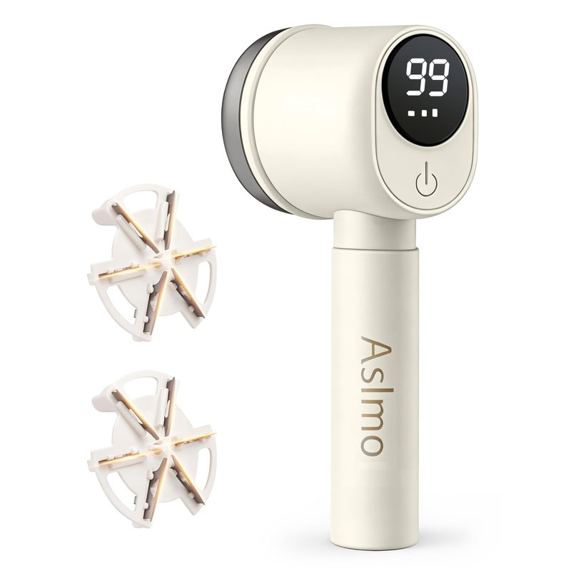 Sweater Fabric Shaver Three-Speed Adjustable Features LED Display Quickly removes Pills Gentle on Fabrics Upgraded lint Shaver Ideal for Home use