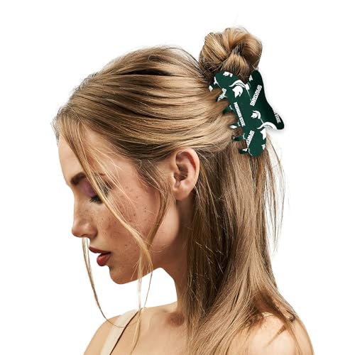 Michigan State Spartans NCAA Team Hair Claw Set - Durable PVC