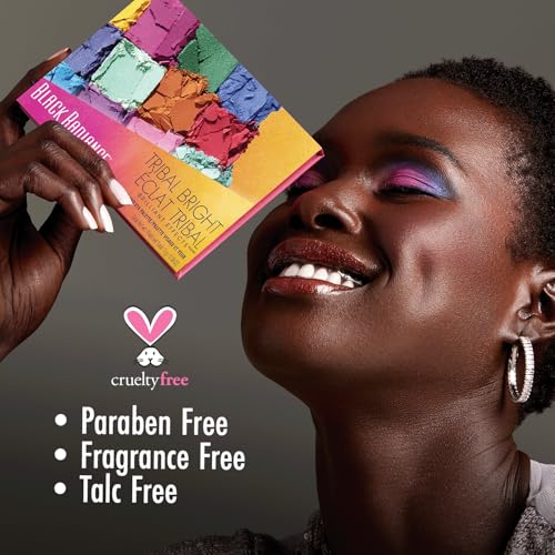Black Radiance Brilliant Effects Eye Shadow Palette - Tribal Bright, 12 Shades