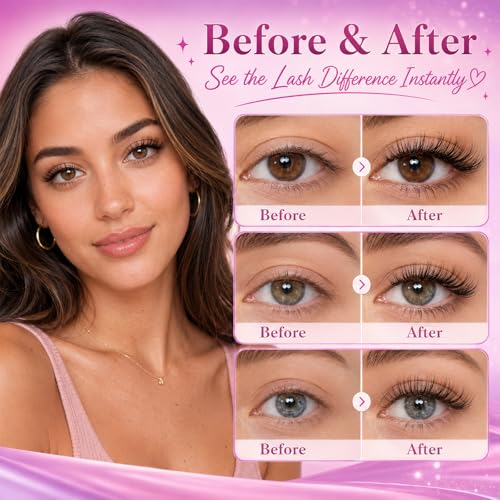 Rootoo 20D+30D+40D+50D Wispy Lash Clusters Kit 640 Pcs Natural Eyelash Extensions