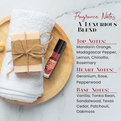 Erus Flame Fragrance Oil for Men - Alcohol-Free Roll-On Body Oil