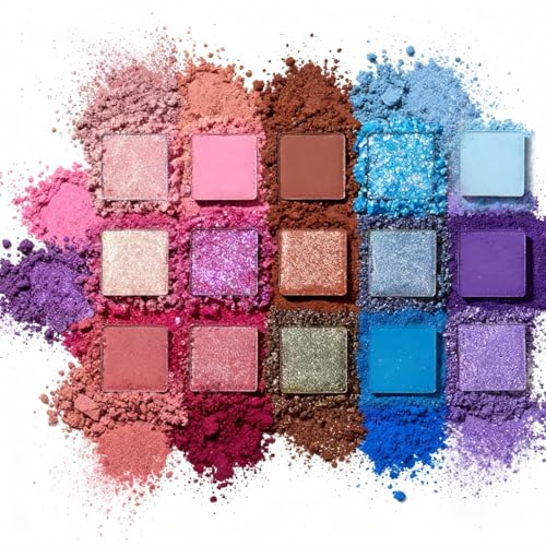 Disney Frozen 55-Well Face Palette with 50 Eyeshadows & Blush