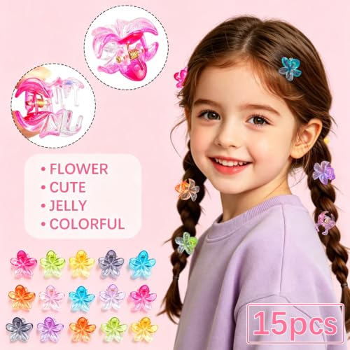 Kids Girls Hair Accessories Set with Pink Storage Box - 246 Pieces including Ties Clips & Bands